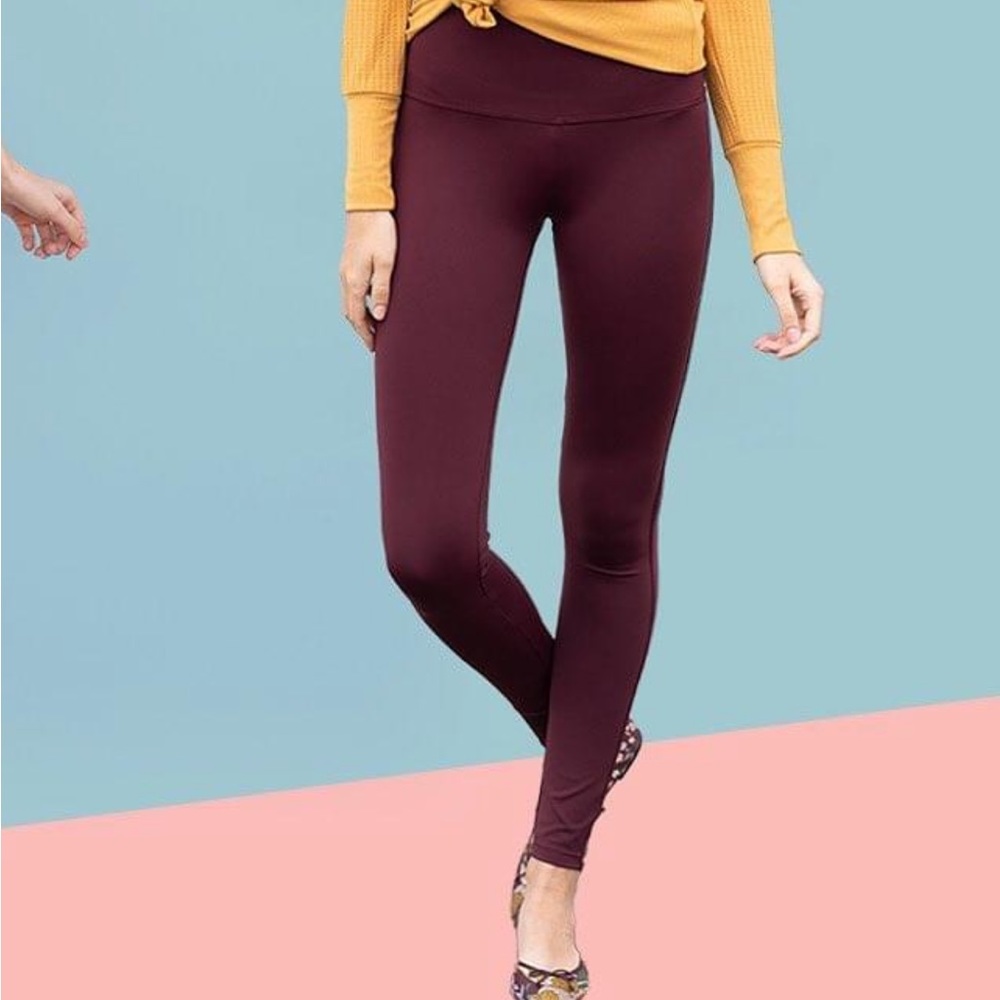 Evy’s Tree Legging, Wine, M